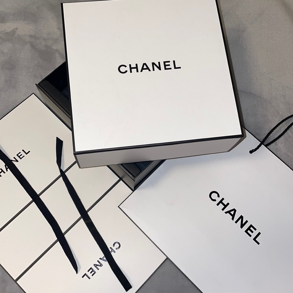 Chanel Gift Boxes set and Bag